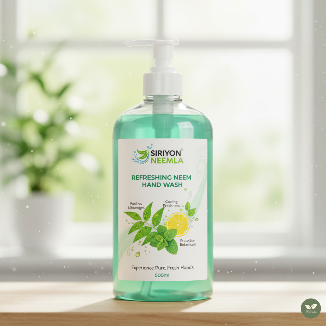 Neem Herbal Hand Wash Bottle